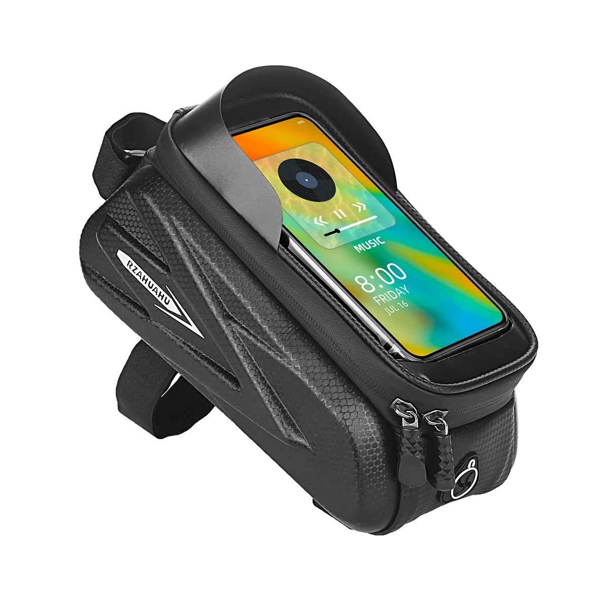 bicycle bag frame front top tube cycling bag waterproof 6 7 2in phone case touchscreen bag mtb bike bag bicycle accessories free global shipping