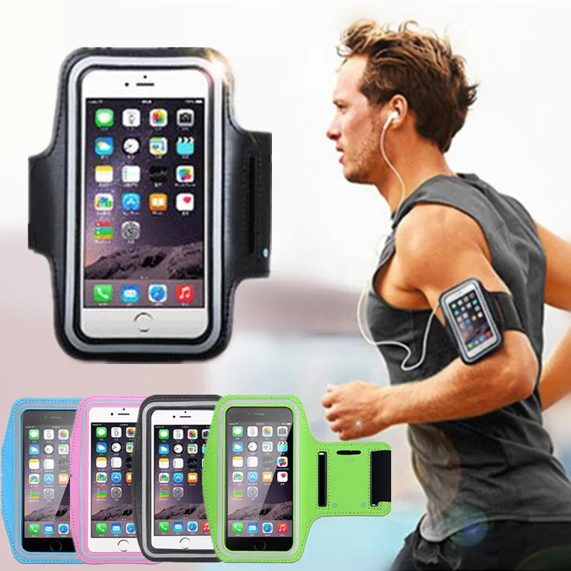 Спортивные повязки на руку для телефона сумка молнии Airpods Pro iPhone 11 XS Max 7 8 Plus Samsung S20