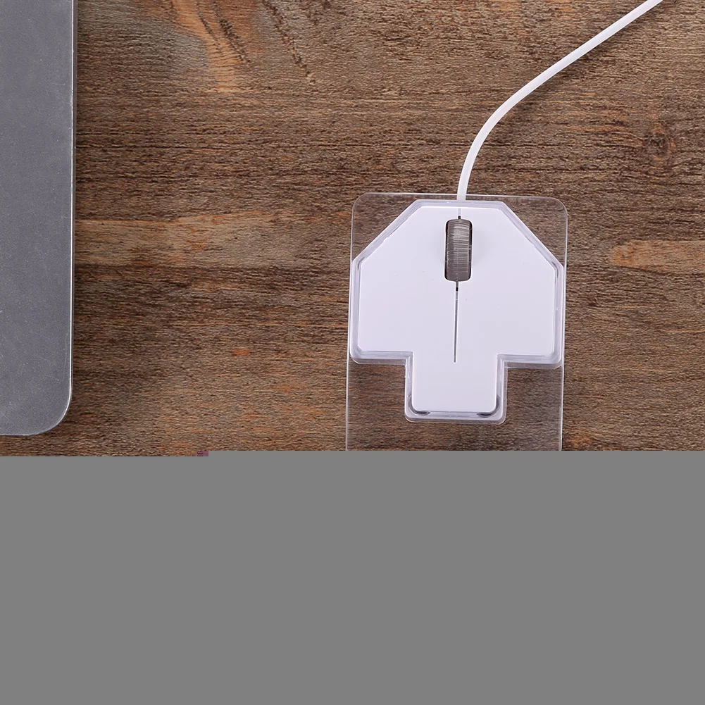 Творческий Прозрачный Led Проводная оптическая Мышь красивое голубое светильник