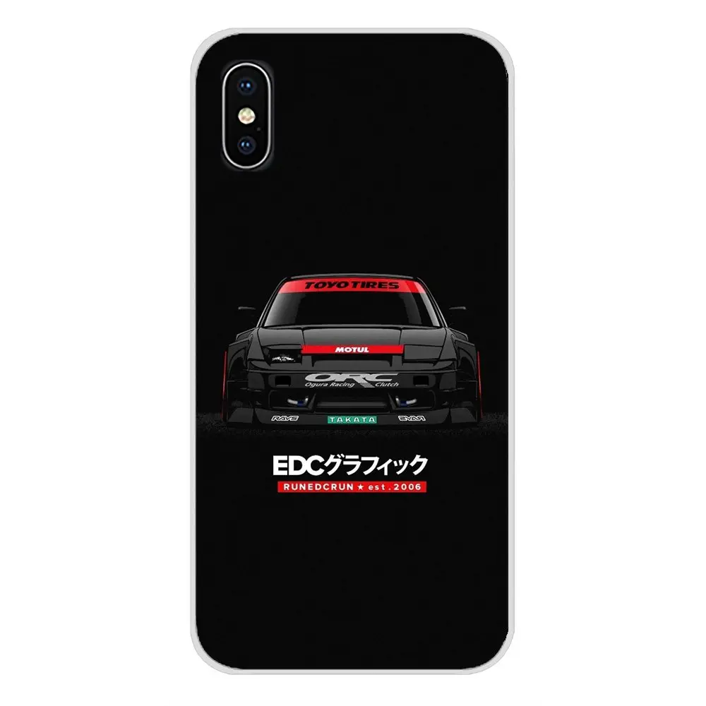 images 6 Для Apple IPhone X XR XS MAX 4 4S 5 5S 5C SE 6 6S 7 8 Plus, ipod touch 5 6 модных рубашек автомобили для дрифта авто аксессуары JDM-сумка для мобильного телефона - Цвет: images 6