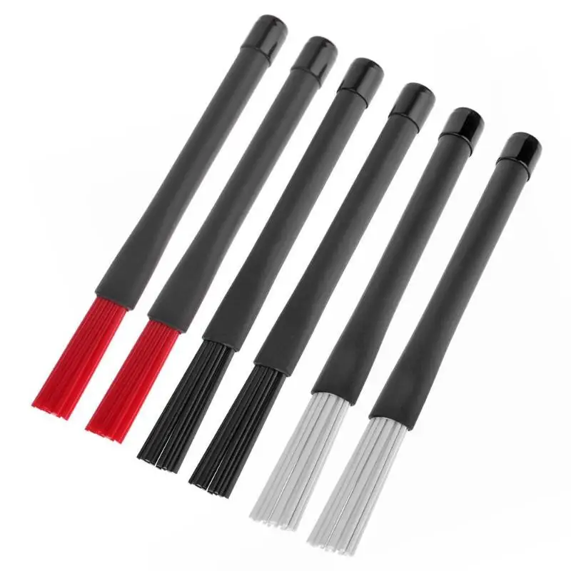 2 шт./компл. выдвижные нейлоновые джазовые ударные щетки 23 см барабанные палочки