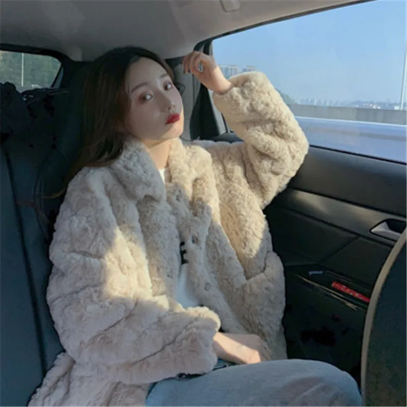 Высококачественные шерстяные пальто для женщин из искусственного меха