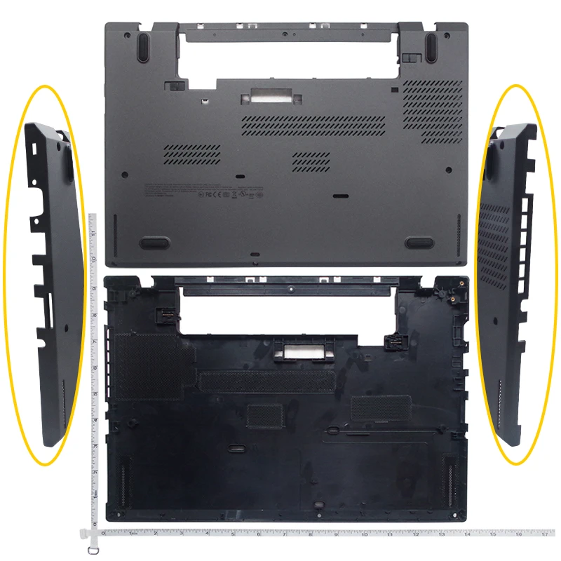 Новый нижний чехол GZEELE для Lenovo Thinkpad T450 нижняя крышка корпуса с док станцией 01AW567
