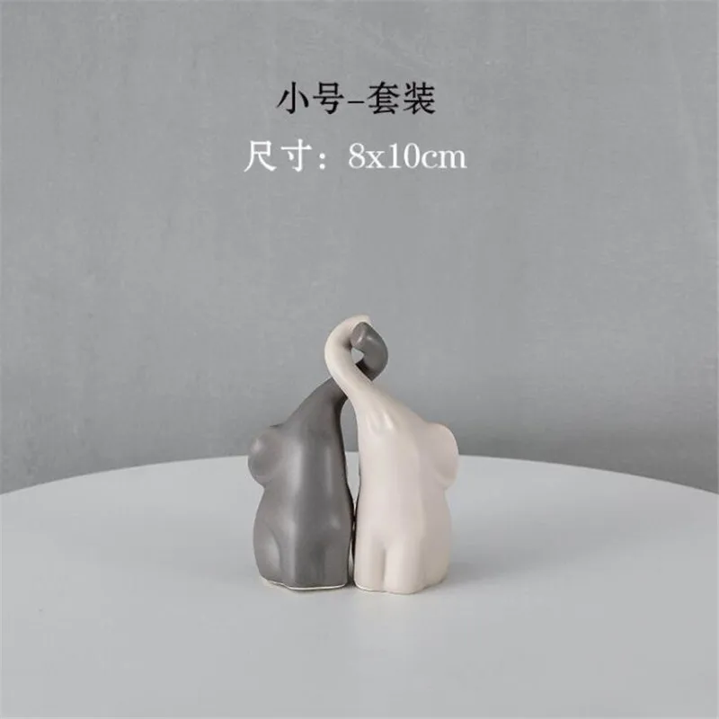 

Decor Statues Figurines Suvenir Elephant Statuette for Good Luck Gift Table Decoration Living Room Living Room Decoration