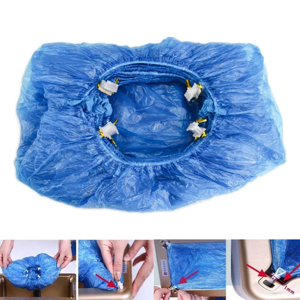 100 шт. одноразовые пылезащитные Чехлы для обуви|Бахилы| |