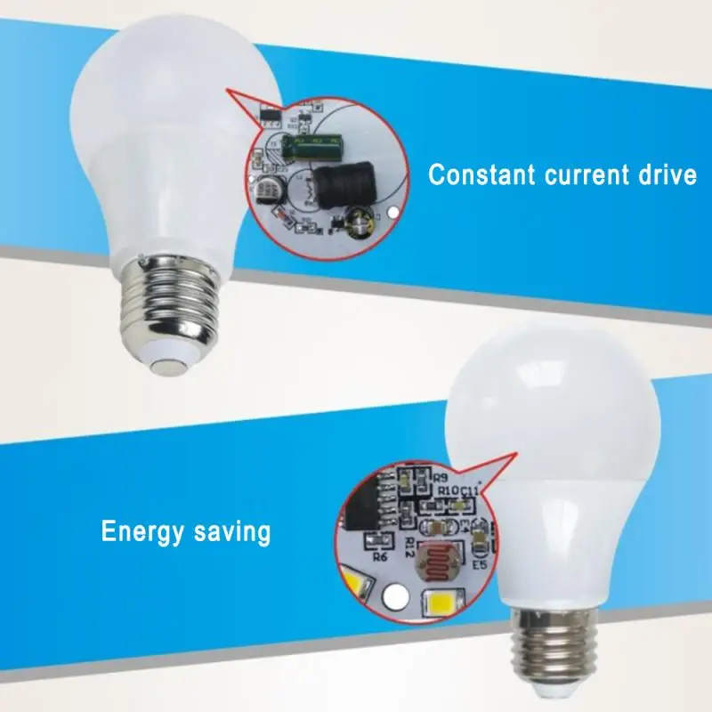 

5W 7W 9W 12W Ampoule LED E27 Sensor Radar Light Bulb 85-265V PIR Motion Sensor Smart LED Lamp Auto OFF/ON 5500-7000K