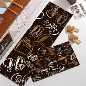 home decoration long kitchen mat pvc anti slip waterproof oil proof entrance doormat hallway geometric bath mat bathroom rugs free global shipping