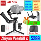 3-осевой стабилизатор Zhiyun WEEBILL S, Для беззеркальных и DSLR-камер Sony A7 III A6000, Nikon Panasonic GH5, Canon