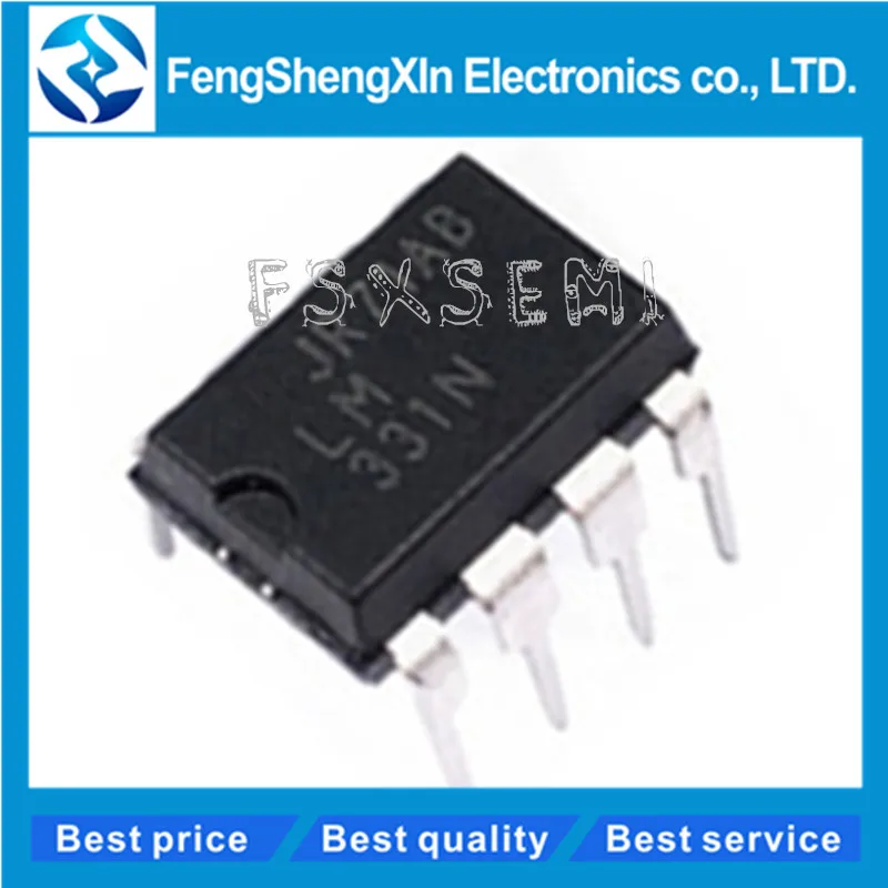 

100pcs/lot LM331N DIP-8 LM331 Precision Voltage-to-Frequency Converters IC