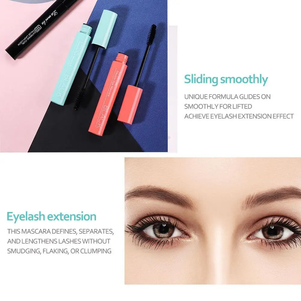 

Candy-colored Mascara, Eye Makeup, Long-lasting, Natural And Long-lasting, Thick, Waterproof, Curling, No Blooming