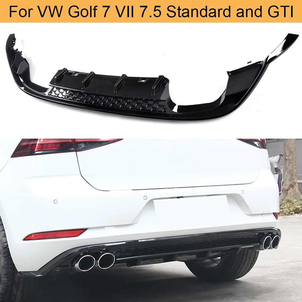 Автомобильный задний бампер диффузор спойлер для Volkswagen VW Golf 7 5 MK7.5 Стандартный GTI