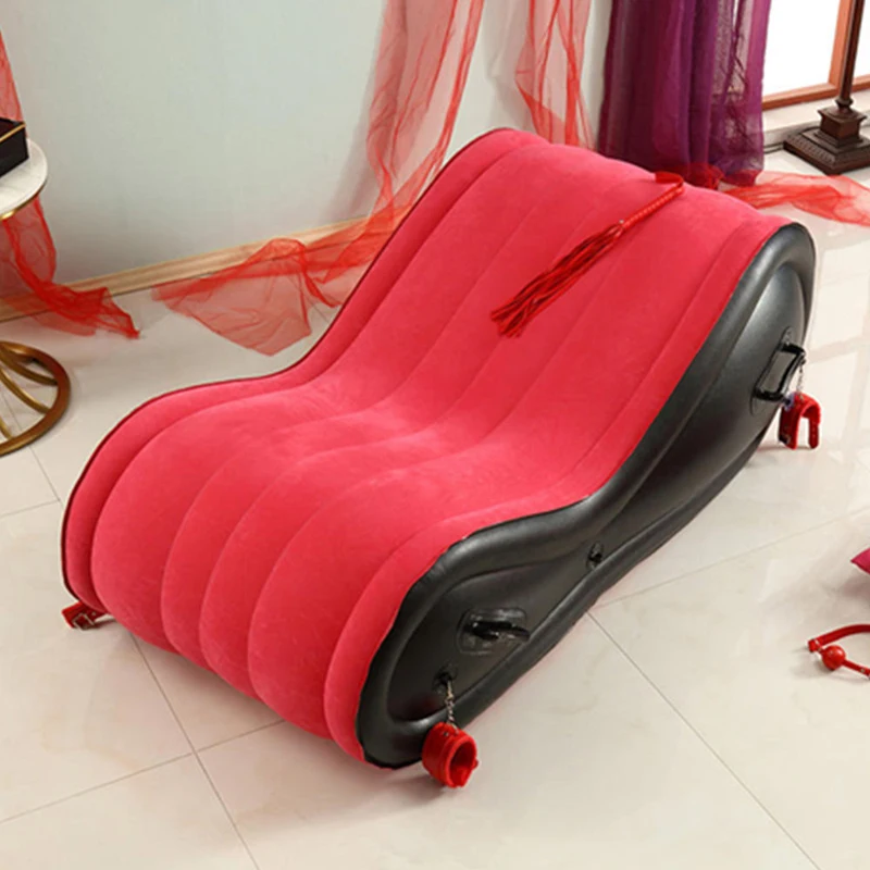

Sex Inflatable Sofa Bed Velvet Soft Living Room Furniture Sofas Chair Adult For Couple Erotic Bed Lazy Muebles Futon Japones