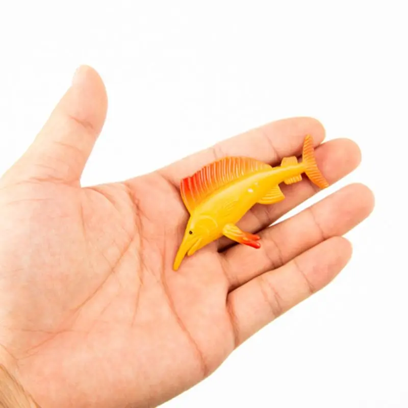 

K3ND 24 Pcs/set Epoxy Mold Filling Material Simulation Deep Sea Biological Animal Model Children Toys DIY Craft Making Filler