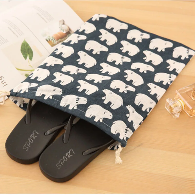 

Drawstring Storage Bag Clothing Sorting Bag Travel Shoes Bundle Pocket Sundry Underwear Bag Makeup Organizers Toy Storage Bag