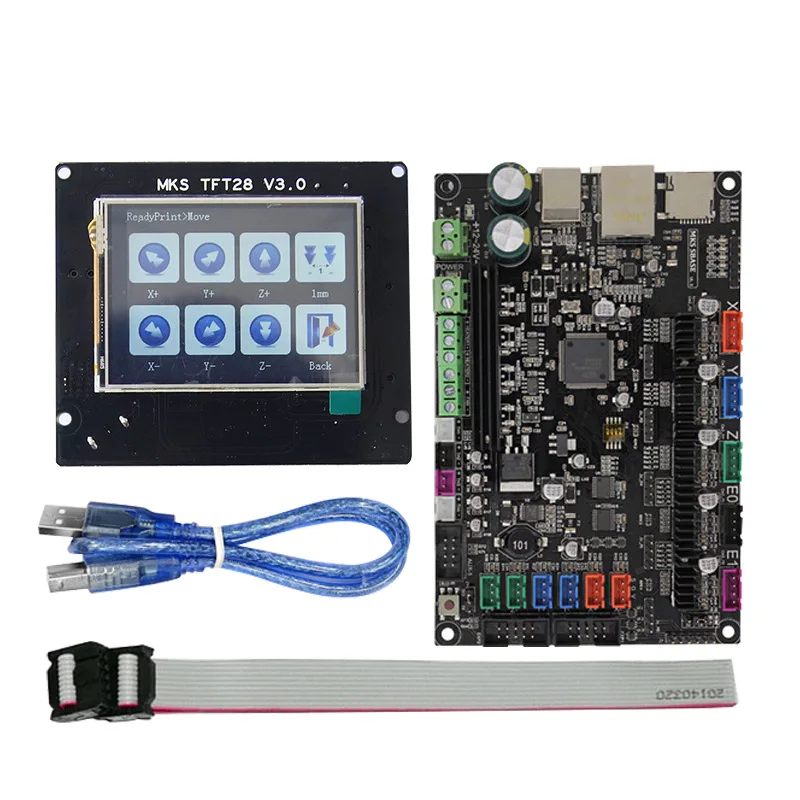 

MKS SBASE V1.3 motherboard + MKS TFT28 full-color touch screen, support for continuous printing after power failure