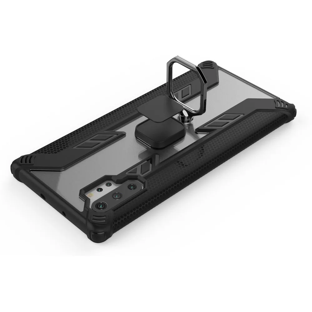 Защитный чехол с кольцом и подставкой для samsung Galaxy Note10 Pro S10 Plus Lite A50 A30 A7 A9 A10 A40S M30 M20