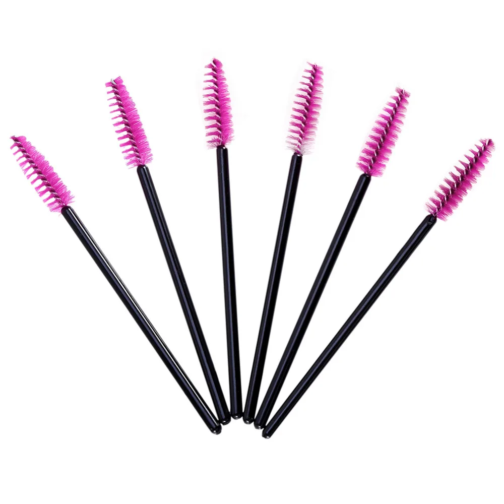 50 шт. одноразовых щеток для ресниц искусственные волоконные технические кисти