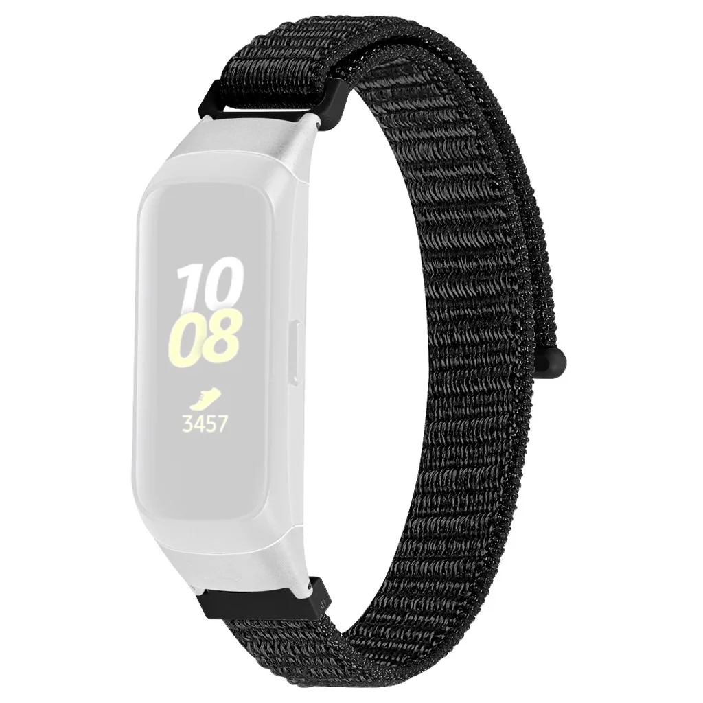 Замена нейлоновый спортивный бесшовный ремешок для наручных часов samsung Galaxy