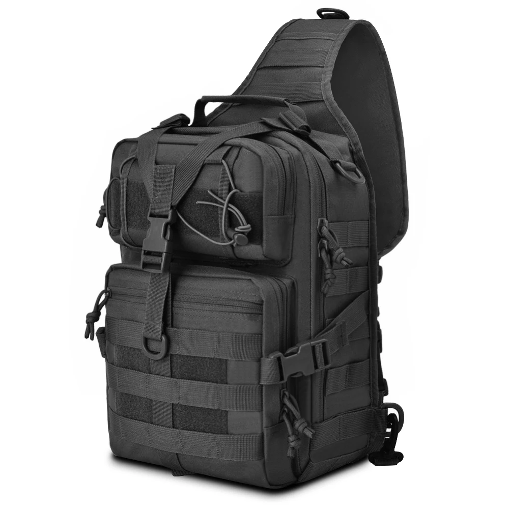 

Fofun 20L Tactical Assault Pack Military Sling Backpack Army Molle Waterproof Rucksack Bag for Outdoor Hiking Camping Hunting