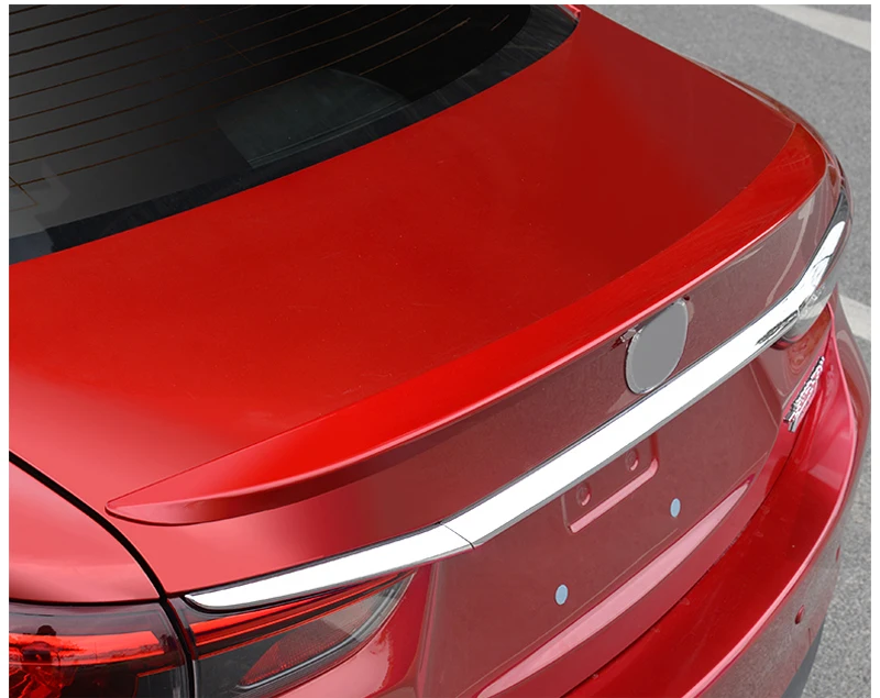 Автомобильный Стайлинг ABS пластик Неокрашенный праймер задний крыло багажник