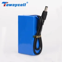 tewaycell electric tools 20000mah lithium ion 18650 battery pack 12v 20ah li ion battery with charge plug