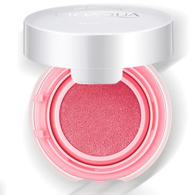 02Peach powder BIOAQUA 3 цвета Натуральный Увлажняющий Крем-Румяна Макияж влажный крем-румяна красный телесный макияж долговечный натуральный легко носить 12 г - Цвет: 02Peach powder