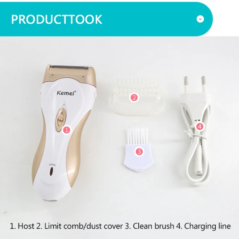 Электрический эпилятор для удаления волос зарядка бритва машинка продукт ног
