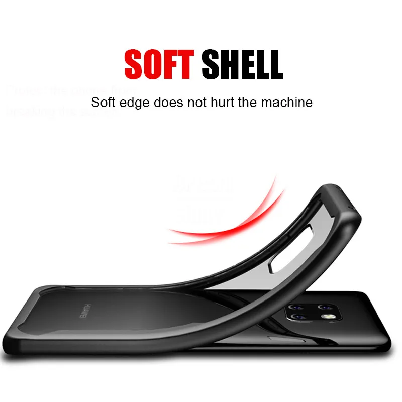 

Luxury Shockproof Soft Case On The For Huawei Mate 20 Pro P20 Lite Phone Case Cover For Huawei P20 Pro Mate 20 Lite Bumper Case