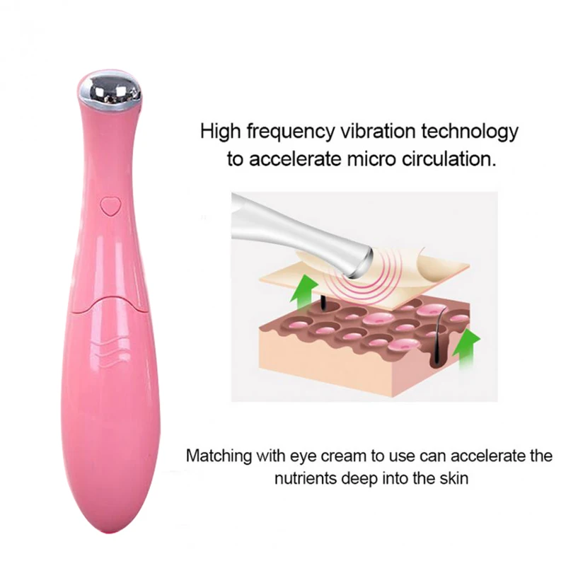 Eye Lift релаксации Вибрационный уход за кожей лица массажер для глаз похудения