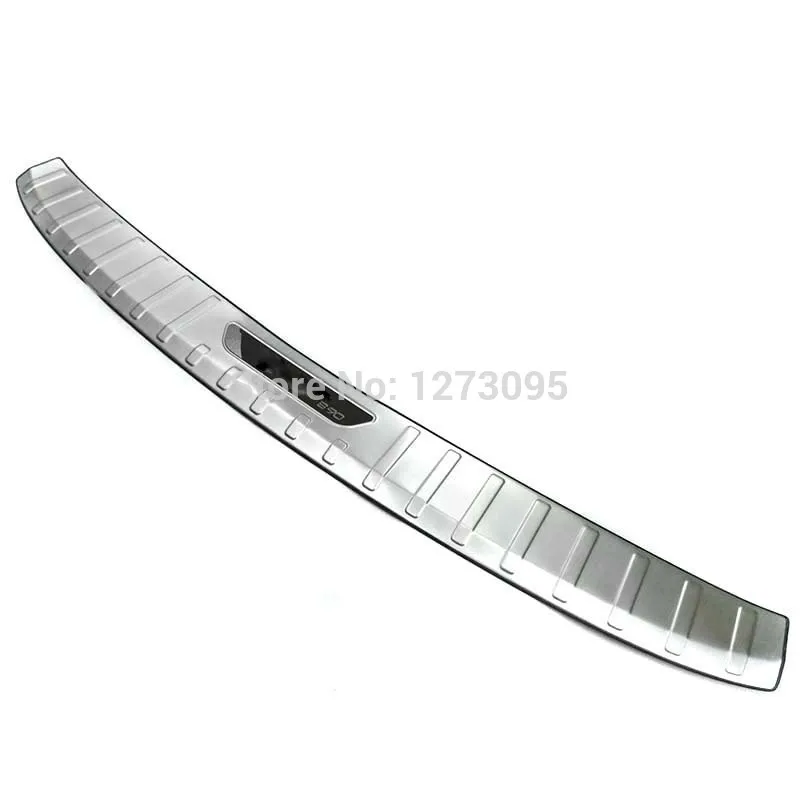 

For Volvo S90 2018 2019 Stainless Exterior Rear Bumper Protector Sill Trim Tail Trunk Guard Pedal Cover Car Styling Accessories