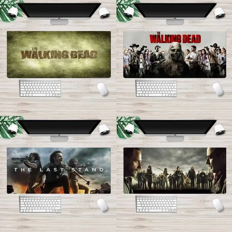 

The Walking Dead Game Mousepad Animation Gaming Mousemat L Large Gamer Soft Keyboard PC Desk Mat Takuo Computer Tablet Mousepads
