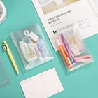 Пылезащитная отделочная сумка, 1 шт., маленький утолщенный органайзер для файлов для начальной школы, Сумка для документов, школьные канцелярские принадлежности