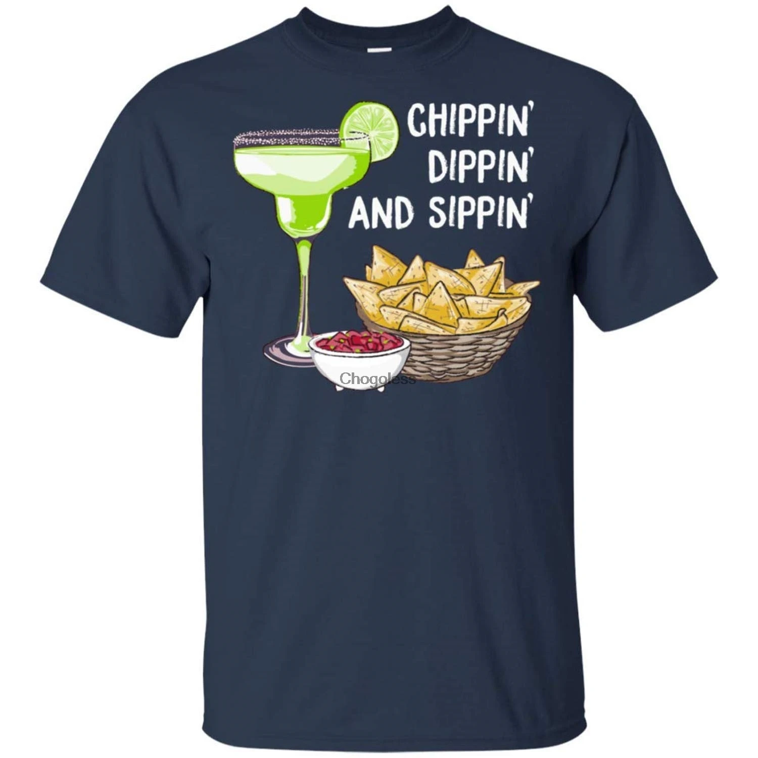 

Chippin Dippin and Sippin T Shirt t-Shirt DMN Hoodie Black