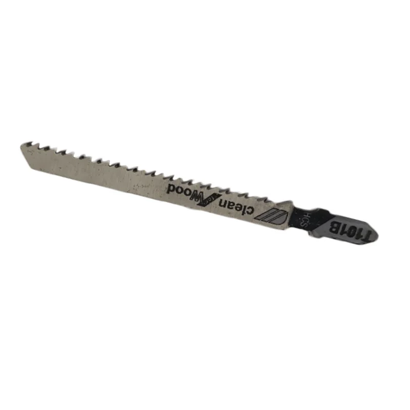 

5pcs High Carbon Steel Jigsaw Blades T101B Cutting Laminated Particle Board Plywood Wooden Surfaces Sharpening Cutter
