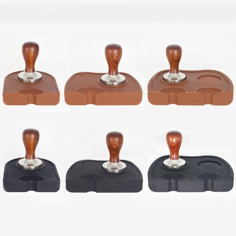 

Coffee Tamper Mat Anti-Slip Portable Silicone Espresso Latte Art Barista Coffee Mat for Kitchen