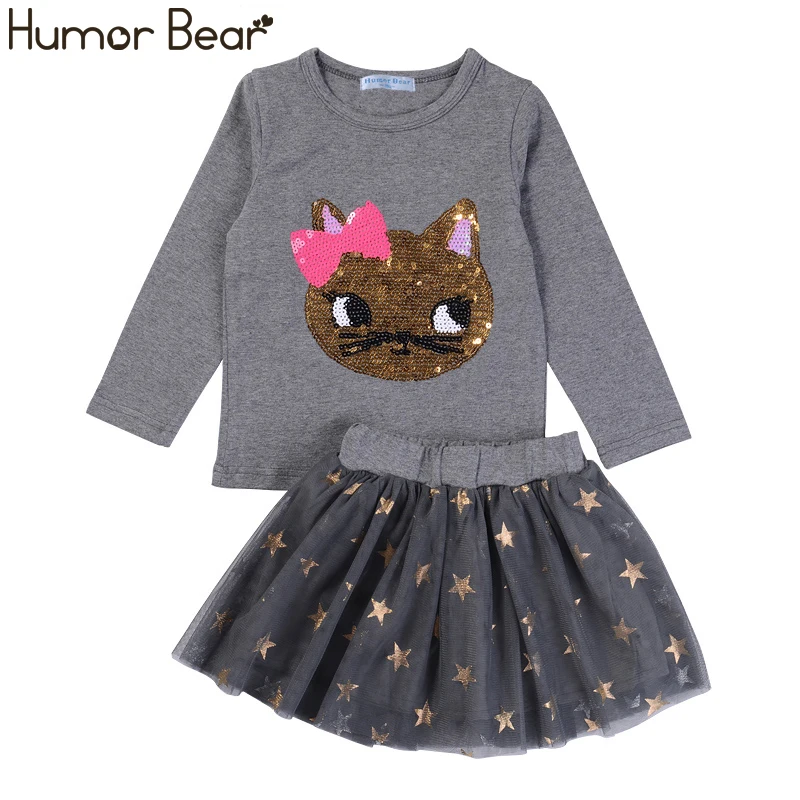 Humor Bear/детская одежда детские комплекты одежды для девочек осеннее Спортивное