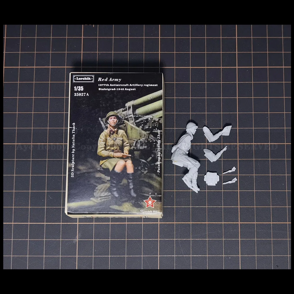 [Lerchik] KA35023 1/35 Red Army Anti-aircraft Artillery Regiment Soldier | Игрушки и хобби