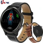 Кожаный ремешок для Garmin Come 2 Vivoactive 4, браслет 22 мм, сменный спортивный ремешок для часов