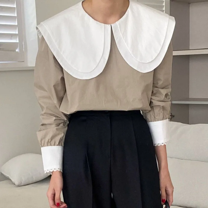 Nomikuma яркий цвет фотосессия шикарный Корейский воротник 2021 Осенние новые