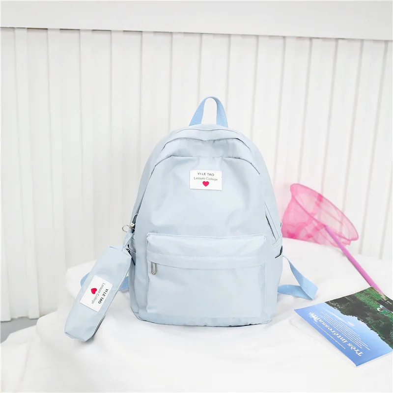 

Female School Bags For Teenage Girls 2020 Nylon Travel Backpack Women Mochilas Sac A Dos Ladies Laptop Rucksack Men Bag Pack