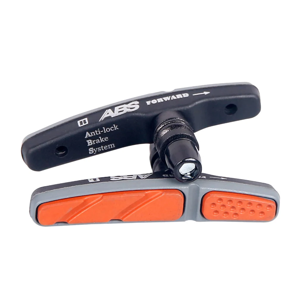 2 шт. велосипедные горные тормозные v образные колодки с грязевым желобом