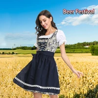 2020 oktoberfest hot sale cute women 3 pieces dirndl dress traditional bavarian oktoberfest beer festival cosplay costumes lw