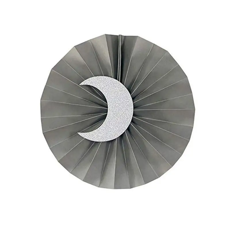 Новый Eid Мубарак баннер тематические праздничные бумажные оригами цветочный