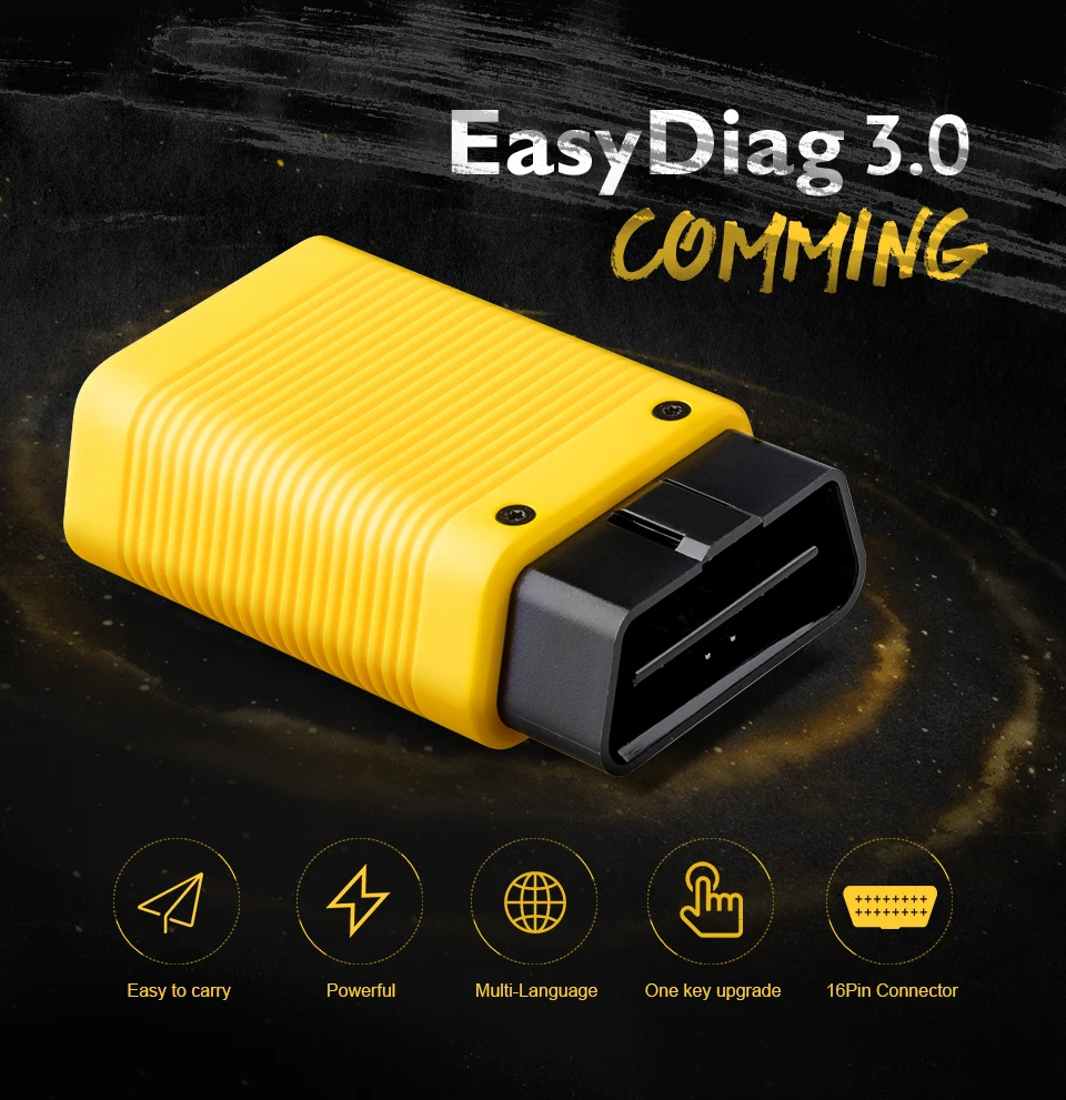 LAUNCH EasyDiag 3,0 OBD2 сканер диагностический инструмент для Android OBDII Bluetooth сканер лучше, чем Easydiag 2,0