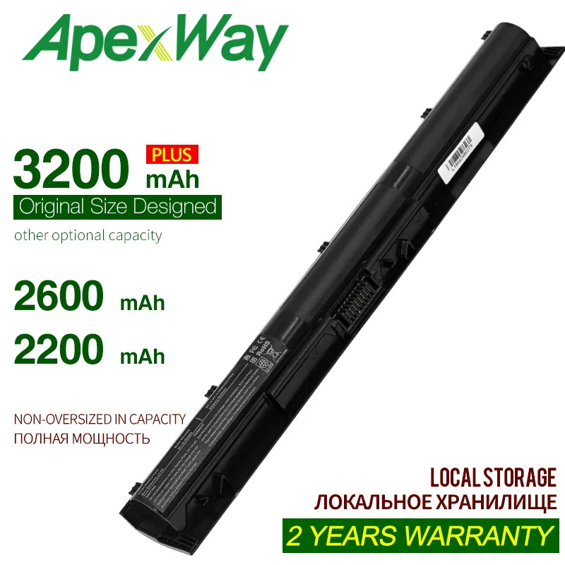 

Аккумулятор для ноутбука ApexWay KI04, для HP Pavilion 14, 15, 17, 17, 17-g000, 17-g099, 800010-001, 800049-,-