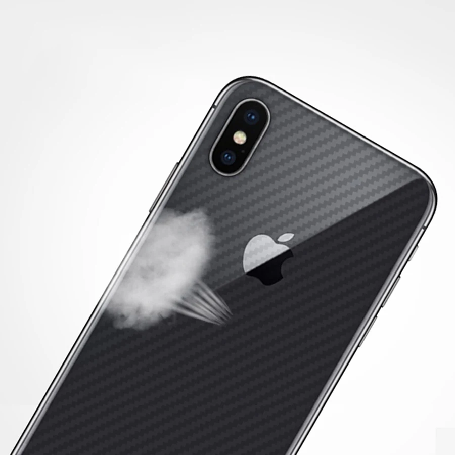 Защитная пленка из углеродного волокна для iPhone 12 11 13 Pro XS Max SE 2020 7 8 6s Plus | Мобильные