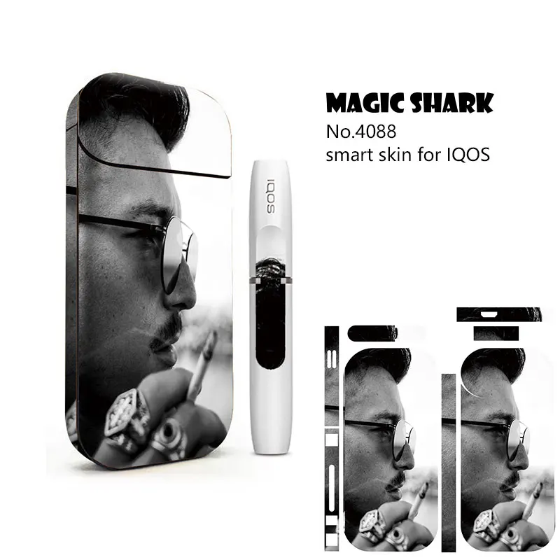 Модная наклейка на чехол с изображением ангела Юлии розы и ягоды для IQOS 2 4 Plus p