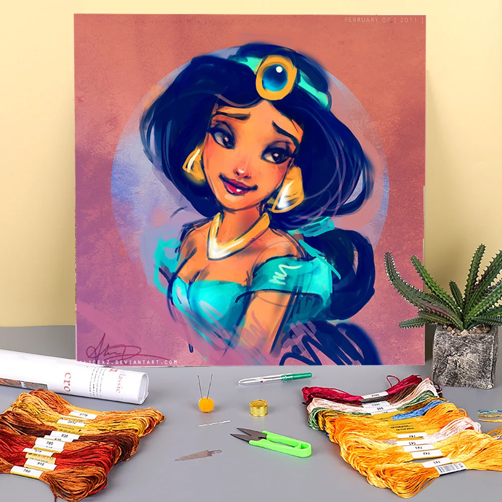 

Дудлы предварительно нанесенными надписями 11CT, перекресная строчка, Полный Набор для вышивания DMC нити ручная работа живопись ремесло нить ...