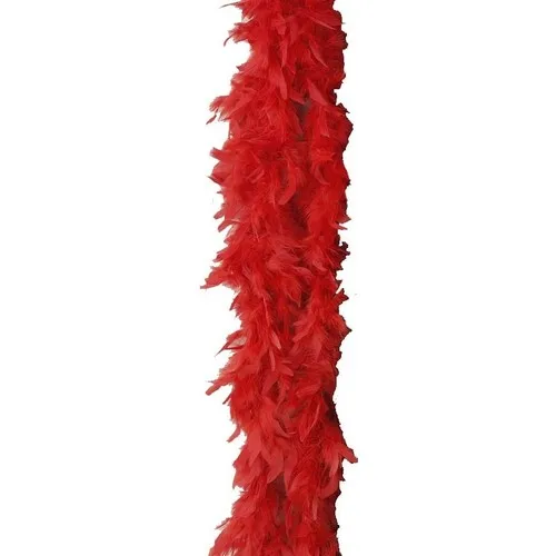 

2 meters Boa Feather Otri-Red