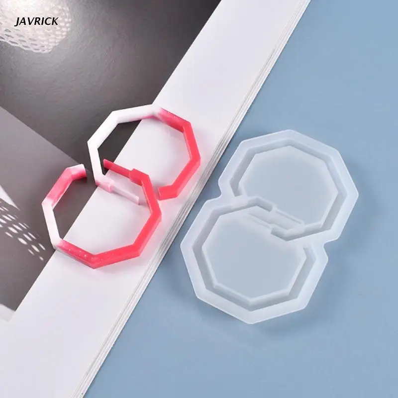 

Crystal Epoxy Resin Mold DIY Crafts Jewelry Casting Tool Handmade Earrings Pendant Silicone Mould